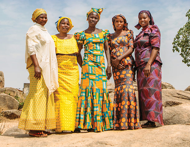 Group of Nigeria women