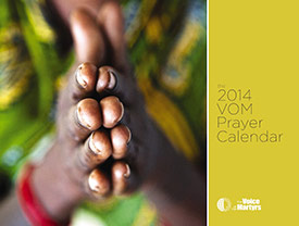 2014 Prayer Calendar