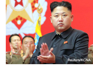 Kim Jong Un Applauding