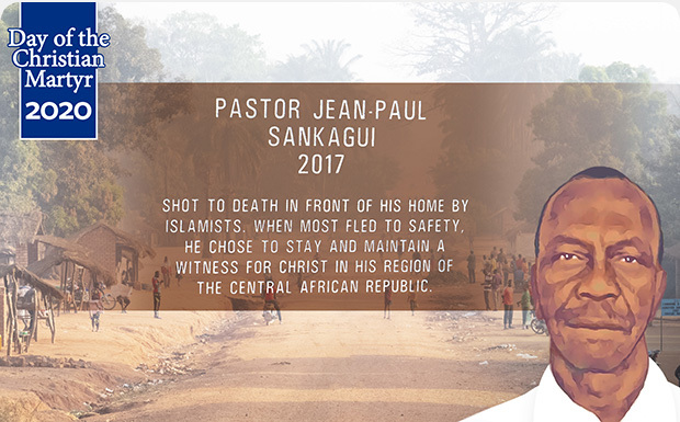 Portrait of Pastor Jean-Paul Sankagui