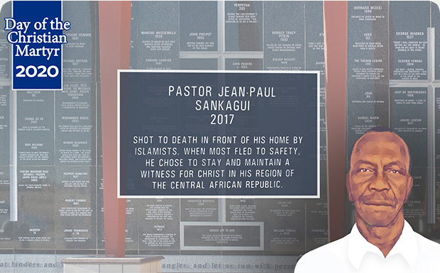 Portrait of Pastor Jean-Paul Sankagui
