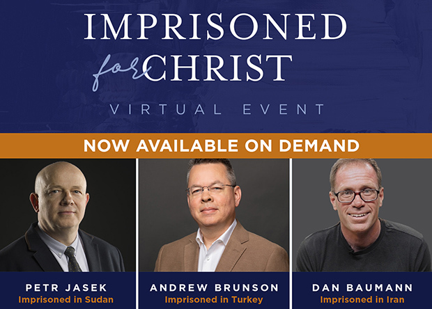 Imprisoned for Christ Virtual Event